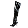 VANITY-3010 Overknee Stiefel Schwarz von Pleaser – Ansicht 3