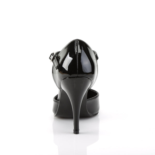 VANITY-415 Pumps Lack Schwarz von Pleaser – Ansicht 4