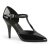 VANITY-415 Pumps Lack Schwarz von Pleaser