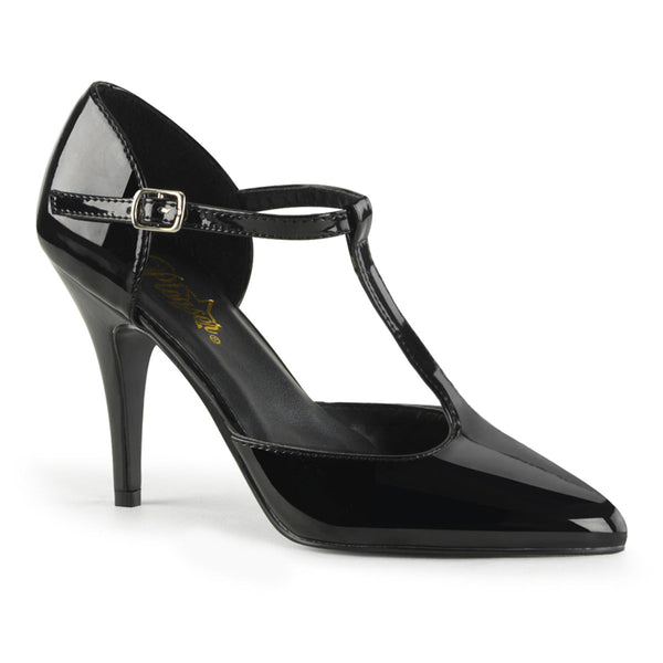 VANITY-415 Pumps Lack Schwarz von Pleaser