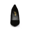 VANITY-420 Pumps Samt Schwarz von Pleaser – Ansicht 2