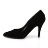 VANITY-420 Pumps Samt Schwarz von Pleaser – Ansicht 3
