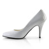VANITY-420 Pumps Lack Weiß von Pleaser – Ansicht 3