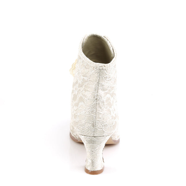 VICTORIAN-30 Plateau Stiefeletten Champagner von Fabulicious – Ansicht 4