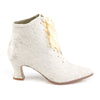 VICTORIAN-30 Plateau Stiefeletten Champagner von Fabulicious – Ansicht 5