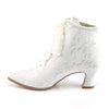VICTORIAN-30 Stiefeletten Ivory von Fabulicious – Ansicht 3