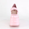 WAVE-32 Plateau Schuh rosa glänzend von DemoniaCult – Ansicht 2
