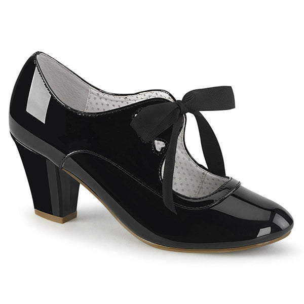 WIGGLE-32 Pumps Lack Schwarz | Pin Up Couture SALE