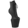 WORSHIP-1020 Plateau Stiefeletten - Schwarz Matt von Pleaser