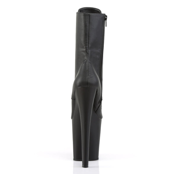 XTREME-1020 Plateau Stiefeletten Schwarz Matt von Pleaser – Ansicht 4