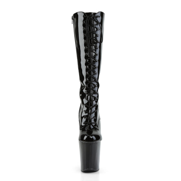 XTREME-2020 Plateau Stiefel Schwarz Lack von Pleaser – Ansicht 2