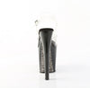 XTREME-808SPRS Plateau Sandaletten Schwarz Lack mit Nieten von Pleaser – Ansicht 4