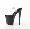 XTREME-808SPRS Plateau Sandaletten Schwarz mit Nieten von Pleaser – Ansicht 3