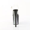 XTREME-808SPRS Plateau Sandaletten Schwarz mit Nieten von Pleaser – Ansicht 4