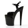 XTREME-809 Plateau Sandaletten Schwarz Lack von Pleaser – Ansicht 3