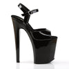 XTREME-809 Plateau Sandaletten Schwarz Lack von Pleaser – Ansicht 5