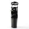 XTREME-873 Plateau Sandaletten Schwarz von Pleaser – Ansicht 2