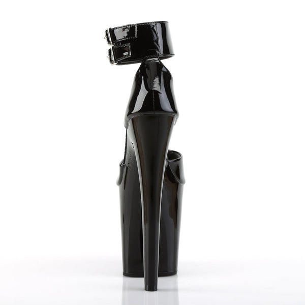 XTREME-875 Plateau Sandaletten Schwarz Lack von Pleaser – Ansicht 4